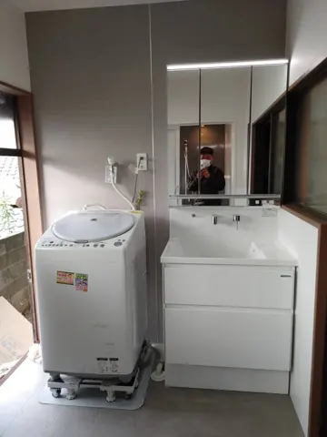 日昇の過去の施工記録／洗面所