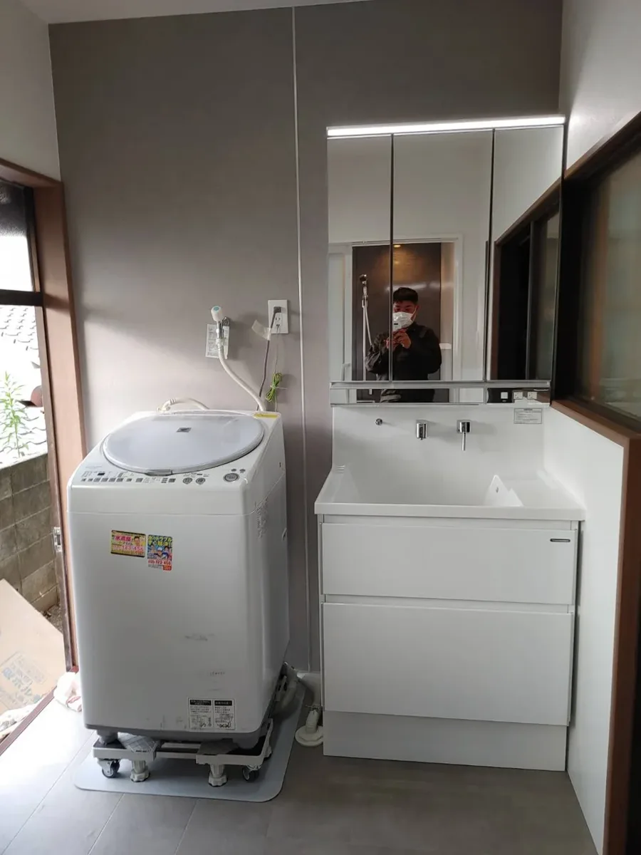 日昇の過去の施工記録／洗面所